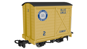 009 Covered Van -  Blue Circle No.2 - Rapido Trains - 990305