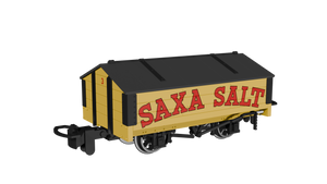009 Peaked Roof Van -  Saxa Salt No.3 - Rapido Trains - 990405