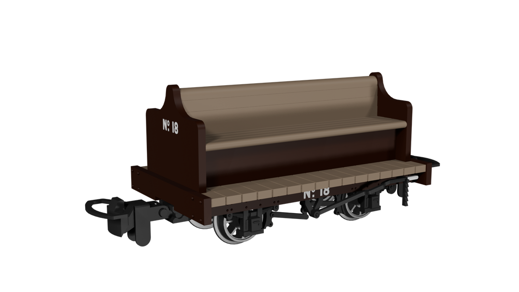 009 Manrider -  Plain Brown No.18 - Rapido Trains - 990501