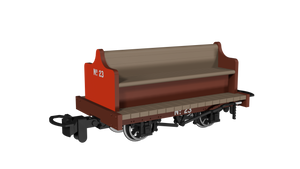 009 Manrider -  Brown with Red Ends No.23 - Rapido Trains - 990502