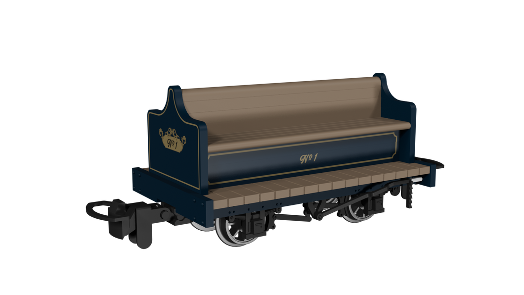 009 Manrider -  Blue with Gilding No.1 - Rapido Trains - 990503