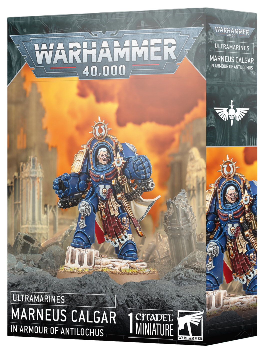 MARNEUS CALGAR IN ARMOUR OF ANTILOCHUS - gw-55-74 - 40K - Space Marines - Ultramarines
