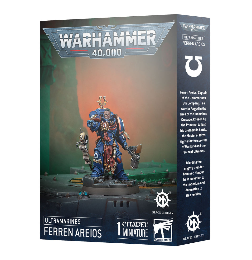 ULTRAMARINES: FERREN AREIOS - gw-55-37 - 40K - Space Marines - Ultramarines