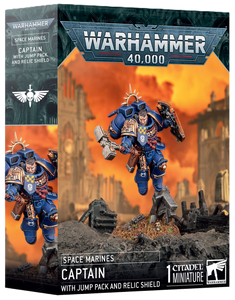 S/M: CAPTAIN W/JUMP PACK & RELIC SHIELD