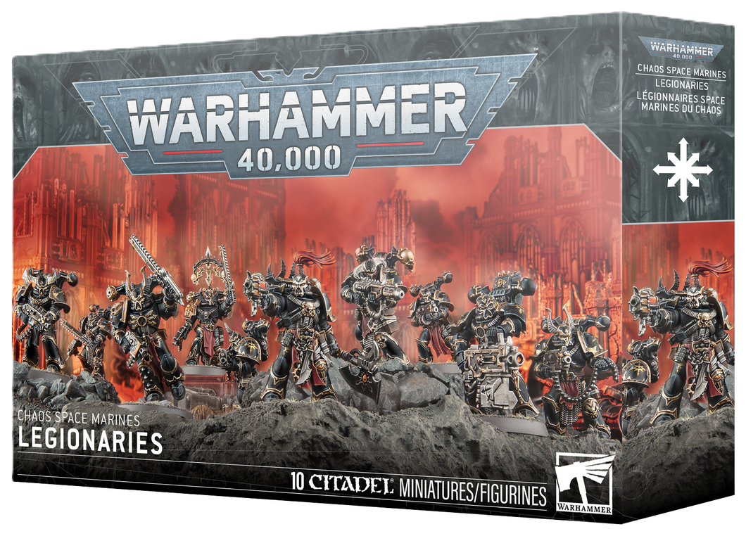CHAOS SPACE MARINES: LEGIONARIES - gw-43-105 - 40K - Chaos - Chaos Space Marines