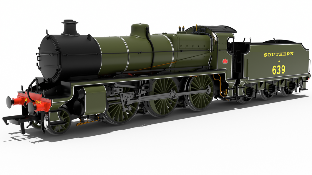 SR U Class No.A639 - SR Lined Olive -DCC SOUND - Rapido Trains - 992501