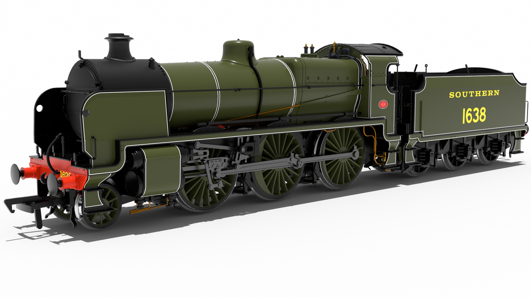 SR U Class No.1638 - SR Lined Olive - Rapido Trains - 992003