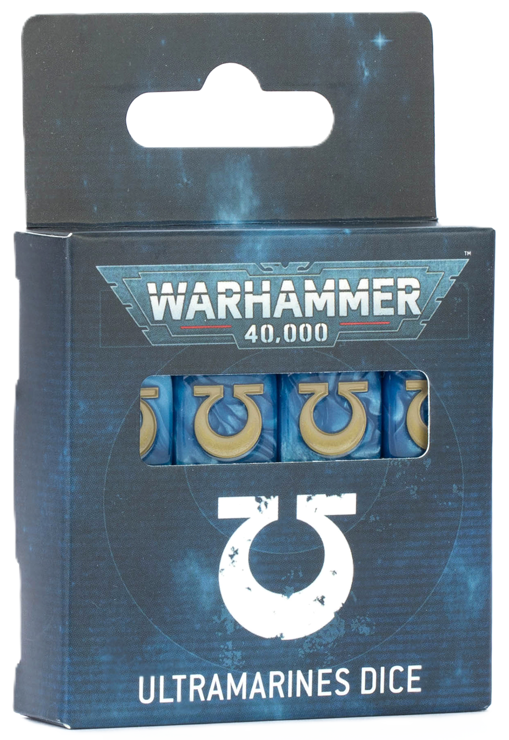 WARHAMMER 40000: ULTRAMARINES DICE - gw-55-66 - 40K - Space Marines - Ultramarines