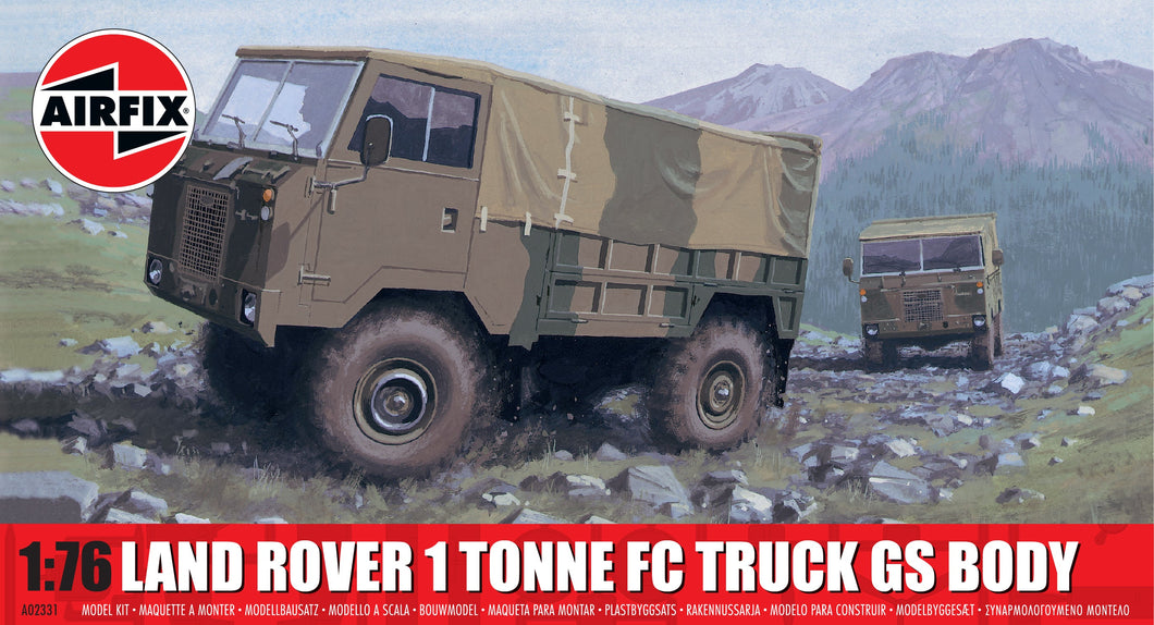 Land Rover 1 Tonne FC Truck GS Body- Airfix - A02331 New for 2025 - PRE ORDER