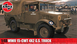 WWII RAF 15-cwt 4 x 2 G.S. Truck- Airfix - A03313A New for 2025