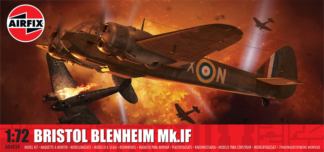 Bristol Blenheim Mk.IF- Airfix - A04059 New for 2025