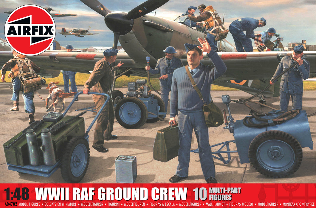 WWII RAF Ground Crew- Airfix - A04702 New for 2025