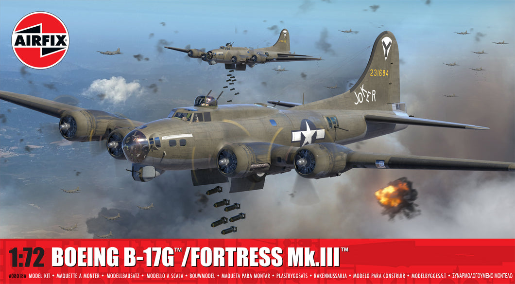 Boeing B-17G / Fortress Mk.III- Airfix - A08018A New for 2025