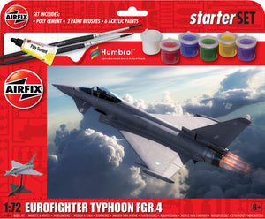 Starter Set - Eurofighter Typhoon FGR.4 - 1:72 Scale - Airfix A55016 - New for 2024 - PRE ORDER