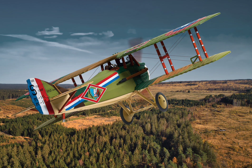 SPAD S.XIII, S.7714, Captain Robert Soubiran, O.C 103rd Aero Squadron USAS, France, November 1918 - Corgi AA37910 - New for 2024 - PRE ORDER
