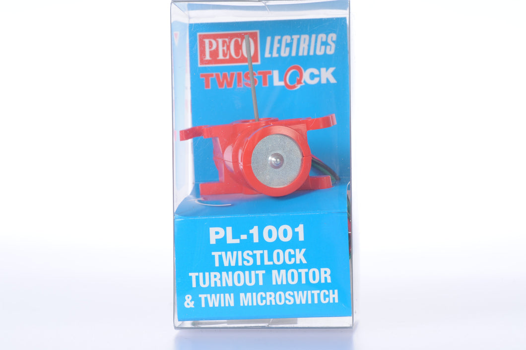 TwistLock Turnout Motor & Microswitch