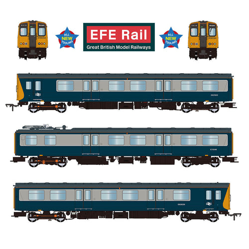 Class 313 3-Car EMU 313034 BR Blue & Grey