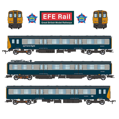 Class 314 3-Car EMU 314211 BR Blue & Grey 'Trans-Clyde'