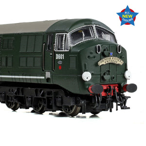 Class 41 'Warship' Disc Headcode D601 'Ark Royal' BR Green (L/Crest) - Bachmann -E84523 - Scale N