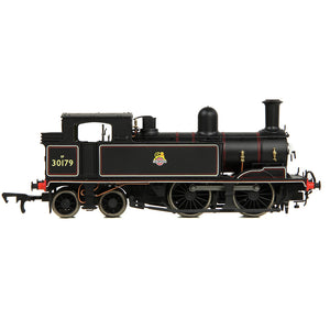 LSWR Adams O2 30179 BR Lined Black (Early Emblem) - Bachmann -E85017 - Scale 1:76