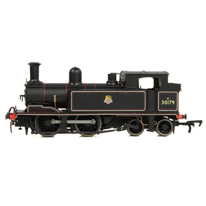 LSWR Adams O2 30179 BR Lined Black (Early Emblem) - Bachmann -E85017 - Scale 1:76