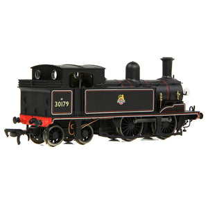 LSWR Adams O2 30179 BR Lined Black (Early Emblem) - Bachmann -E85017 - Scale 1:76