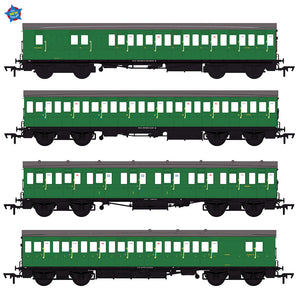 LBSCR 54ft 'Isle of Wight' 4-Coach Pack BR (SR) Green