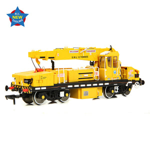 Plasser 12T YOB Diesel-Hydraulic Crane DRP81513 Departmental Yellow - Bachmann -E87048 - Scale 1:76