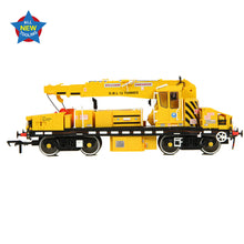 Load image into Gallery viewer, Plasser 12T YOB Diesel-Hydraulic Crane DRP81513 Departmental Yellow - Bachmann -E87048 - Scale 1:76
