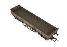 Load image into Gallery viewer, BR YCV 'Turbot' Bogie Ballast Wagon BR Engineers Grey &amp; Yellow WEATHERED - Bachmann -E87122 - Scale OO
