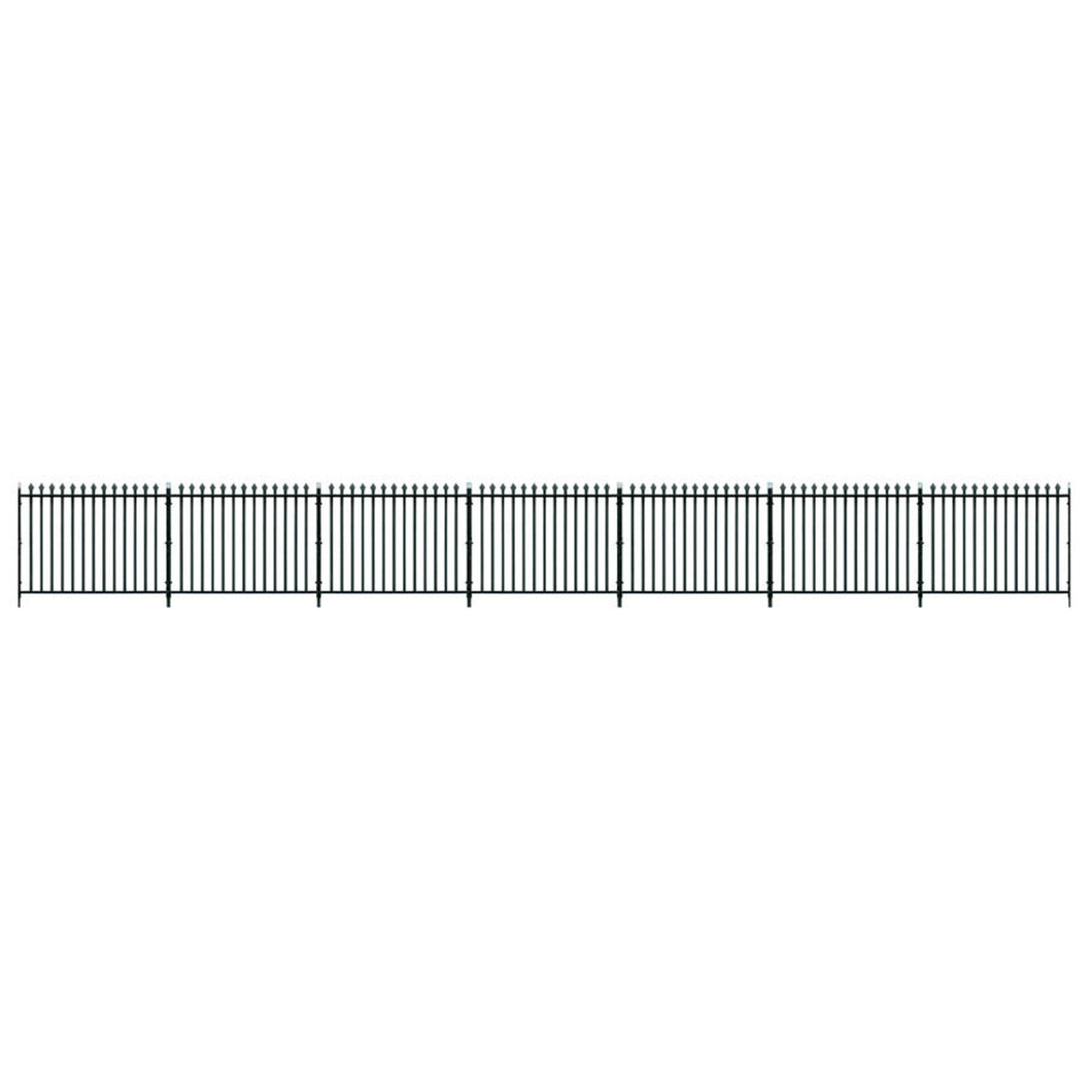 GWR Spear Fencing-Straight & Gates,Fencing(890mm)1 Lge 2 sml Gates