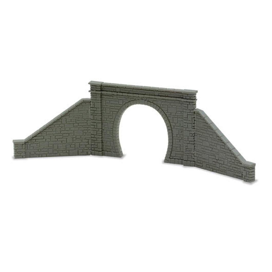 Tunnel Mouth & Walls, stone type, single track