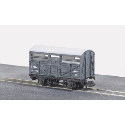 Cattle Truck, LMS, light grey
