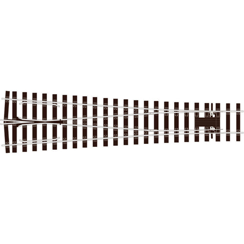 Y Medium radius (1828mm, 72Ã¯Â¿Â½) Turnout Electrofrog