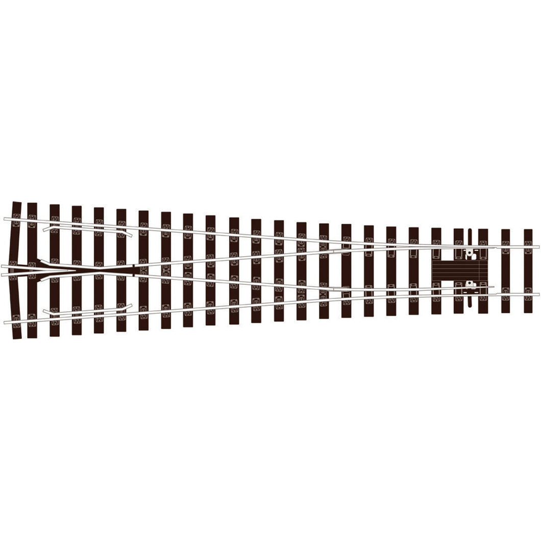 Y Medium radius (1828mm, 72Ã¯Â¿Â½) Turnout Electrofrog