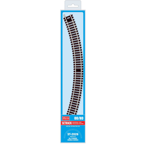 No.2 Radius Double Curve, 438mm (17Ã‚Â¼in) radius