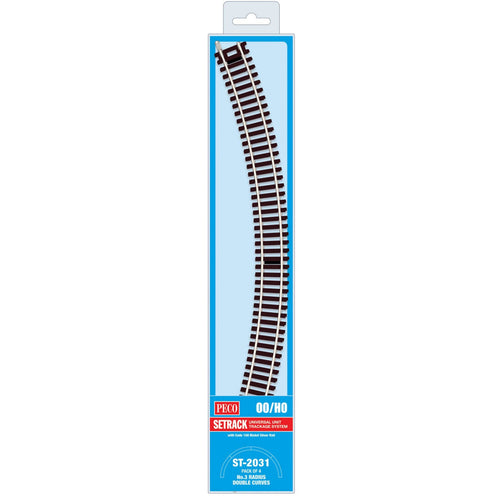 No.3 Radius Double Curve, 505mm (19Ã‚Â¾in) radius