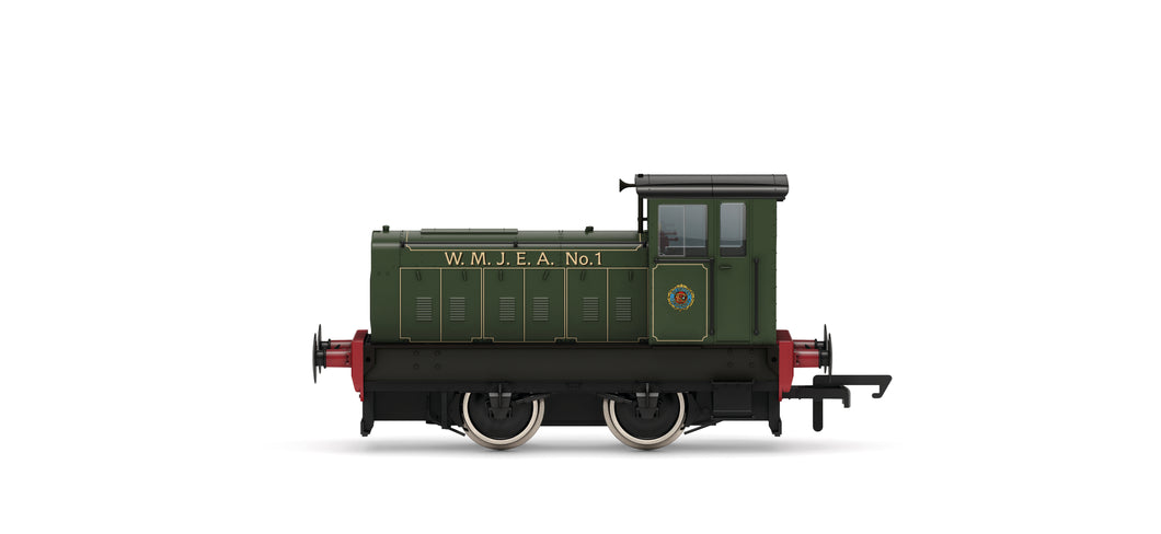 WM JEA Ruston & Hornsby 88DS 0-4-0 No1- Hornby - R30015 New for 2025 - PRE ORDER