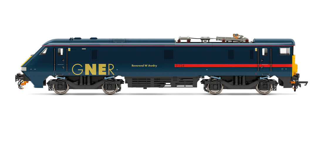 GNER Class 91 Reverend W Awdry 91124- Hornby - R30424 New for 2025 - PRE ORDER
