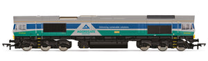 RailRoad Plus Aggregates Class 66 Sence 66711- Hornby - R30428 New for 2025 - PRE ORDER