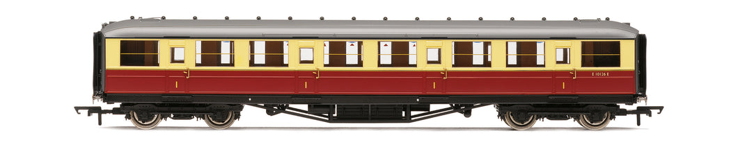 BR Gresley Corridor  Crimson and cream 1st class E10126E- Hornby - R40457 New for 2025 - PRE ORDER
