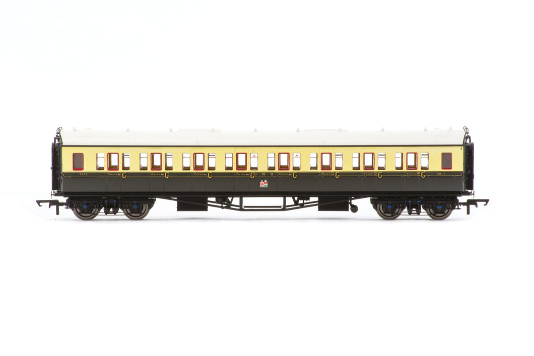 GWR Collet Coaches Corridor Third 5017- Hornby - R40469 New for 2025 - PRE ORDER