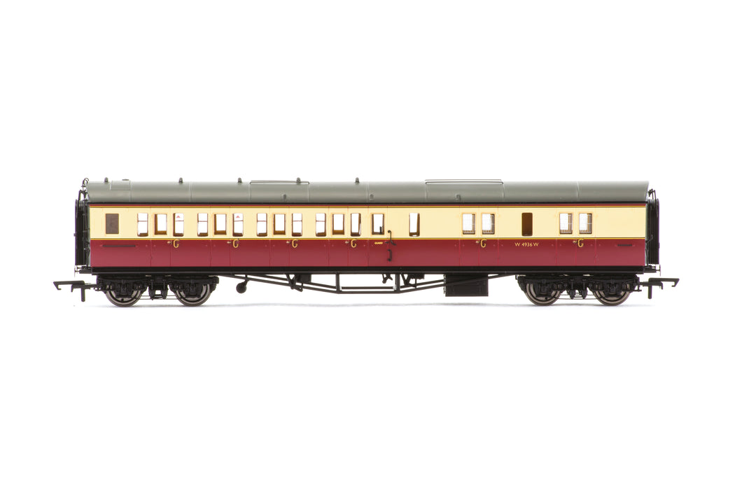 BR Collet Coaches Corridor Brake Third LH 4936- Hornby - R40472 New for 2025 - PRE ORDER