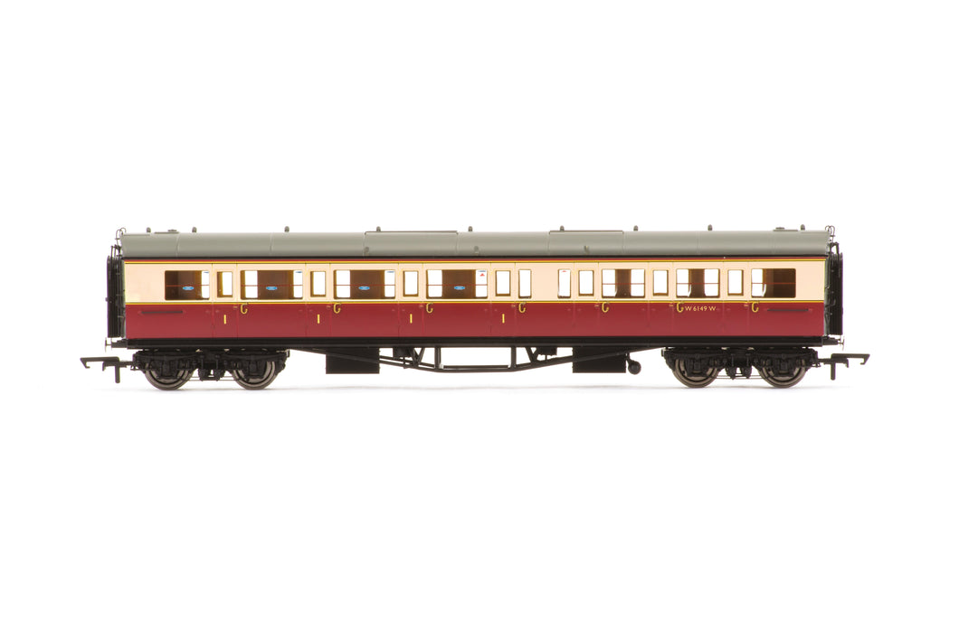 BR Collet Coaches Corridor Composite LH 6149- Hornby - R40474 New for 2025 - PRE ORDER