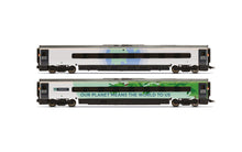 Load image into Gallery viewer, Avanti West Coast Class 390 Climate change livery Coach pack 2 68921 + 68821- Hornby - R40482 New for 2025 - PRE ORDER
