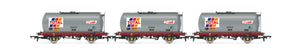 Total, TTA Tank Wagon Triple Pack - Era 7 - Hornby R60258 - New for 2024 - PRE ORDER