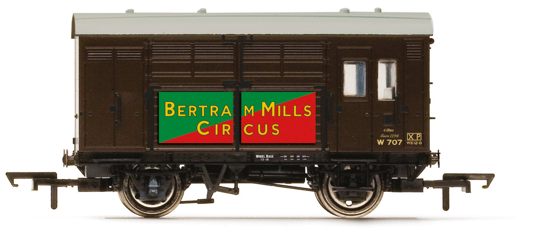 BR Birtram Mills Circus Horse Box 707- Hornby - R60278 New for 2025 - PRE ORDER