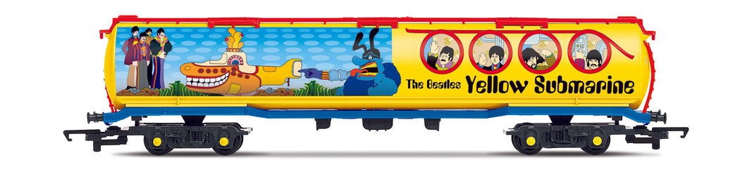 The Beatles Yellow Submarine 100T Tanker Wagon- Hornby - R60314 New for 2025 - PRE ORDER
