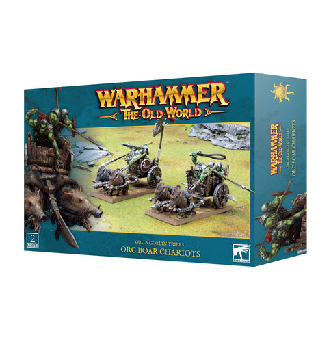 ORC & GOBLIN TRIBES: ORC BOAR CHARIOTS - g07 - gw-09-07