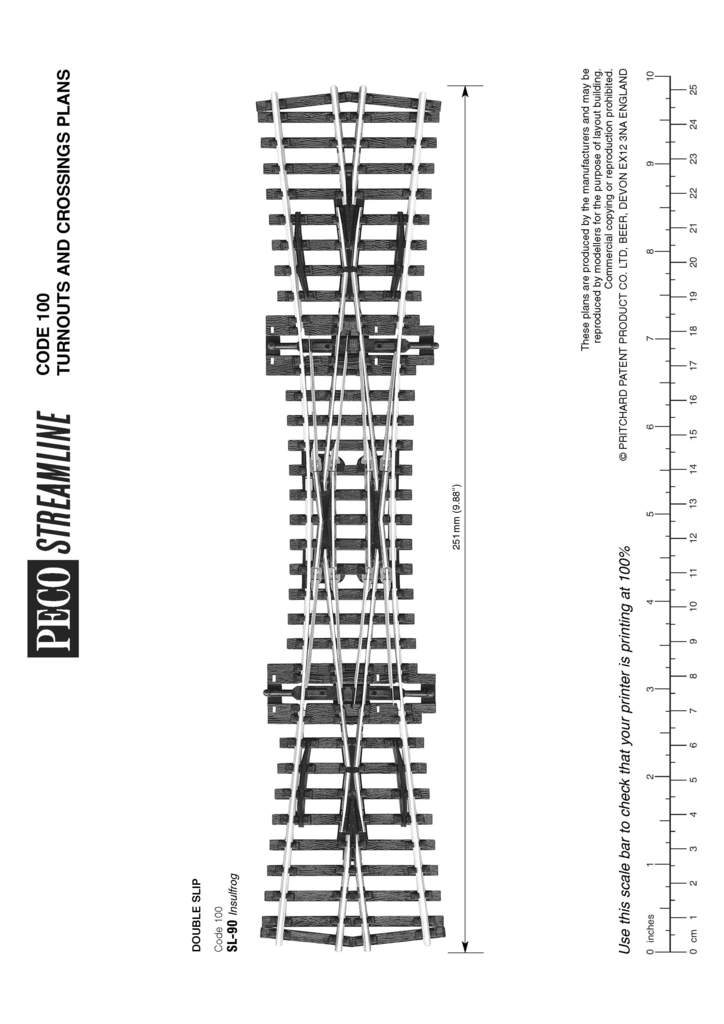 Double slip (12degree  angle)
